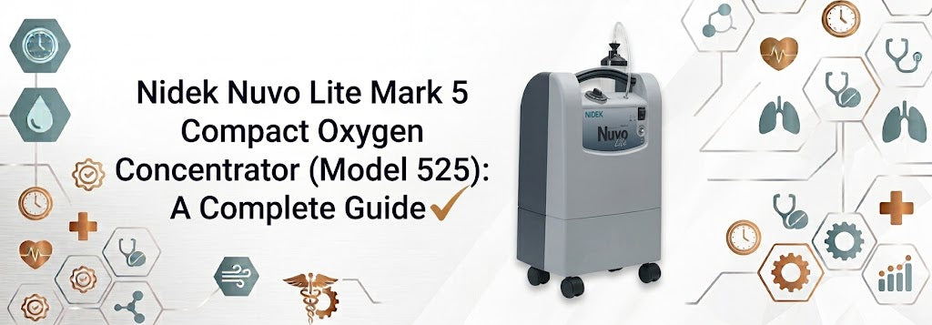 Nidek Nuvo Lite Mark 5 Compact Oxygen Concentrator (Model 525): A Complete Guide