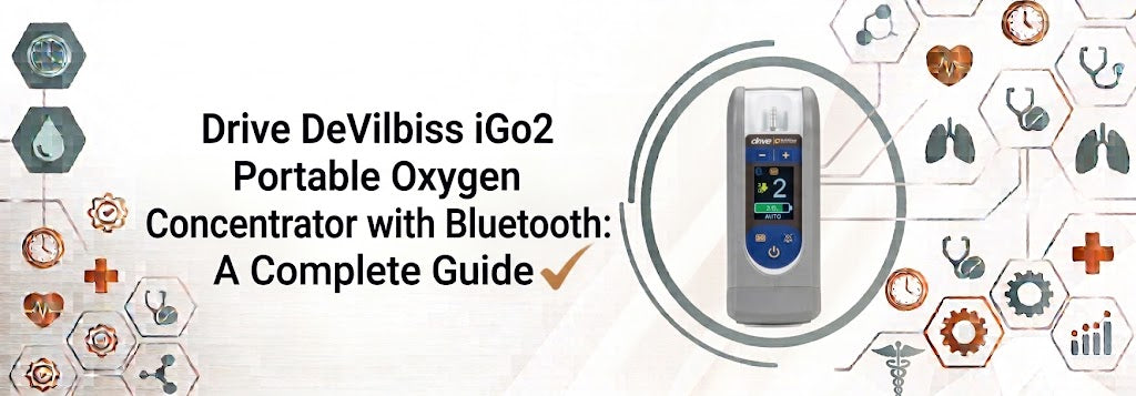 Drive DeVilbiss iGo2 Portable Oxygen Concentrator with Bluetooth: A Complete Guide
