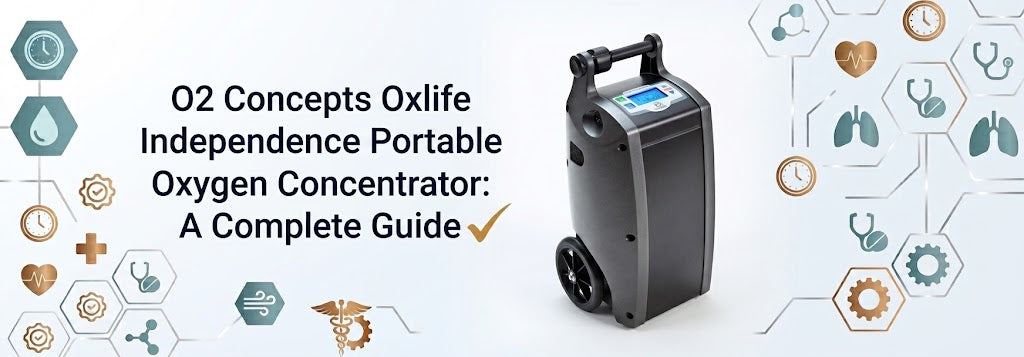 O2 Concepts Oxlife Independence Portable Oxygen Concentrator