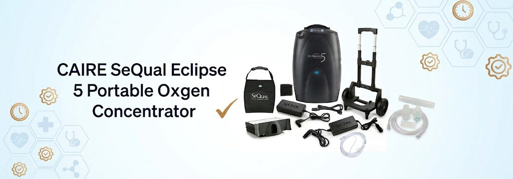 CAIRE SeQual Eclipse 5 Portable Oxygen Concentrator