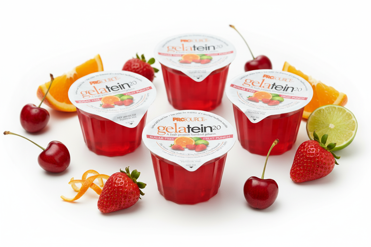 Gelatein Protein Cups