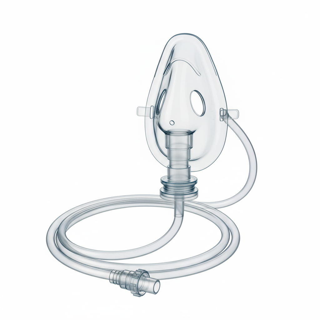 Oxygen Tubing with Mask