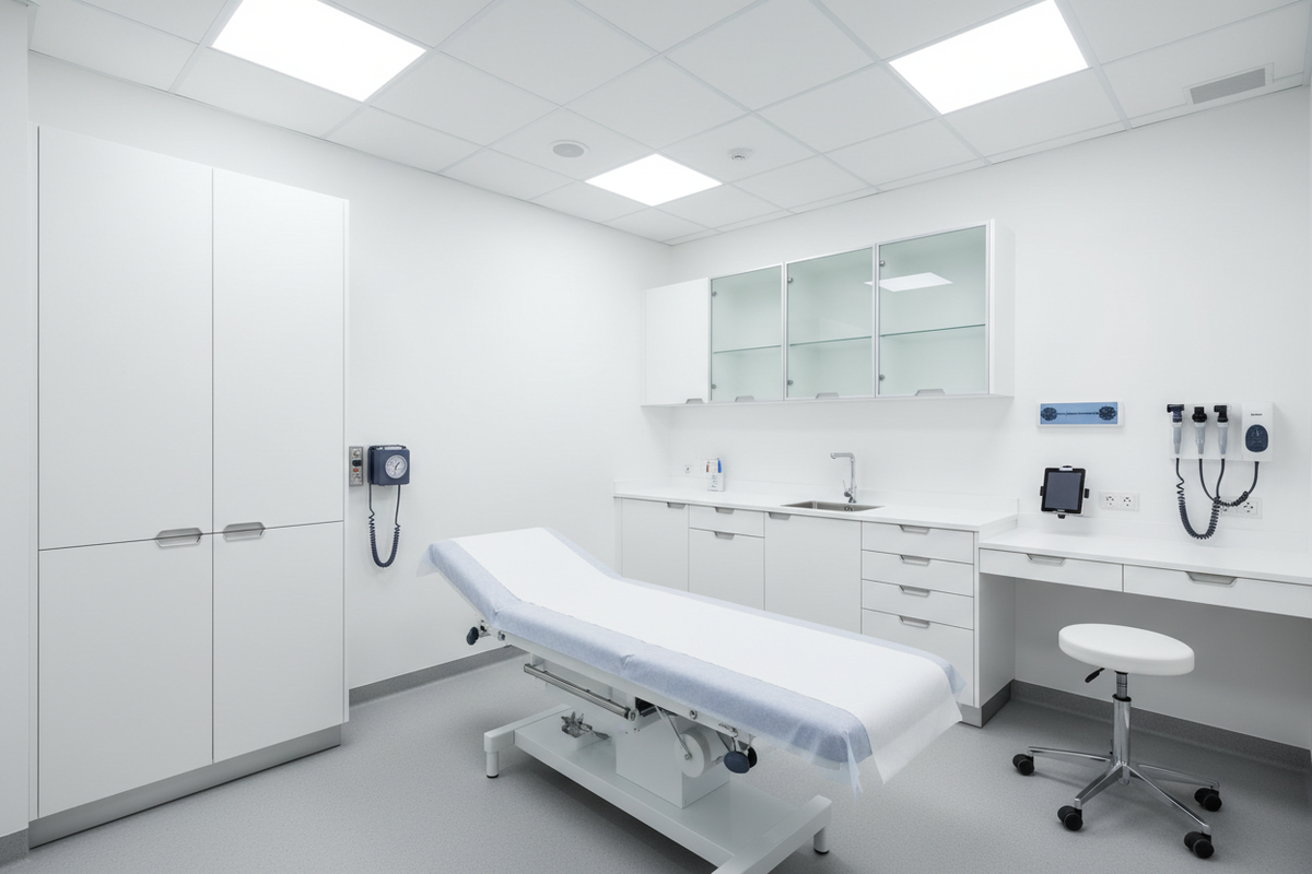 Pristine Medical Exam Room