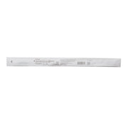 Rectangular white light bulb packaging on a white background
