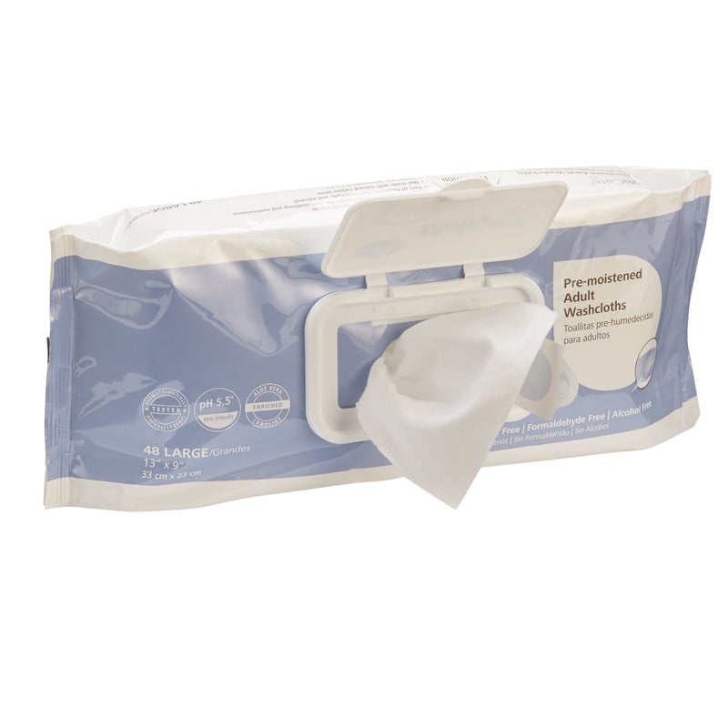opened pack of molicare wipes