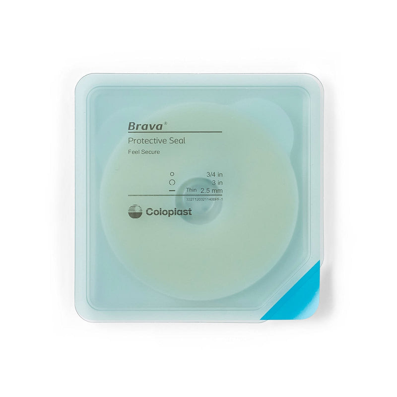 Ostomy Seal Brava® Thin 3/4 Inch in sealed package