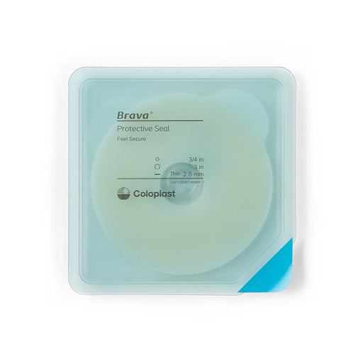 Ostomy Seal Brava® Thin 3/4 Inch in sealed package