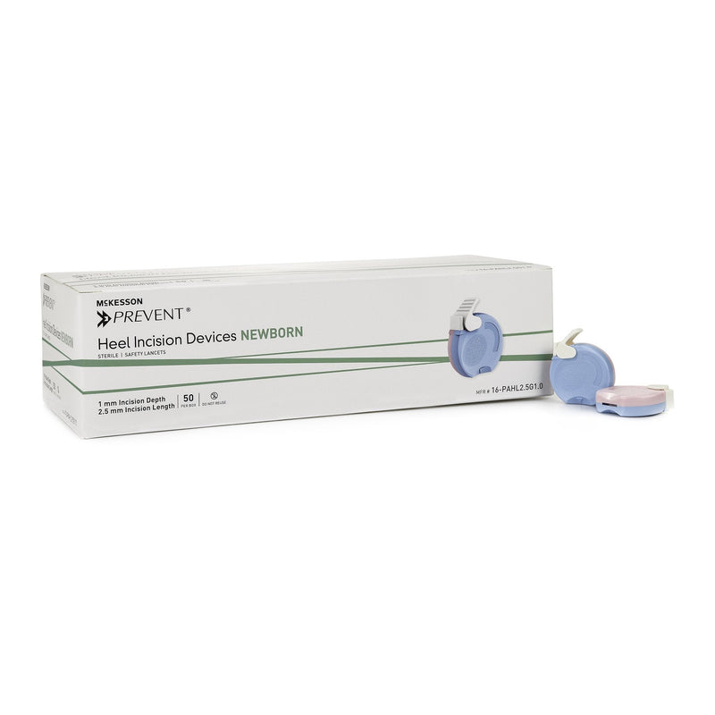 McKesson Prevent Newborn Heel Lancet 2.5mm Blade