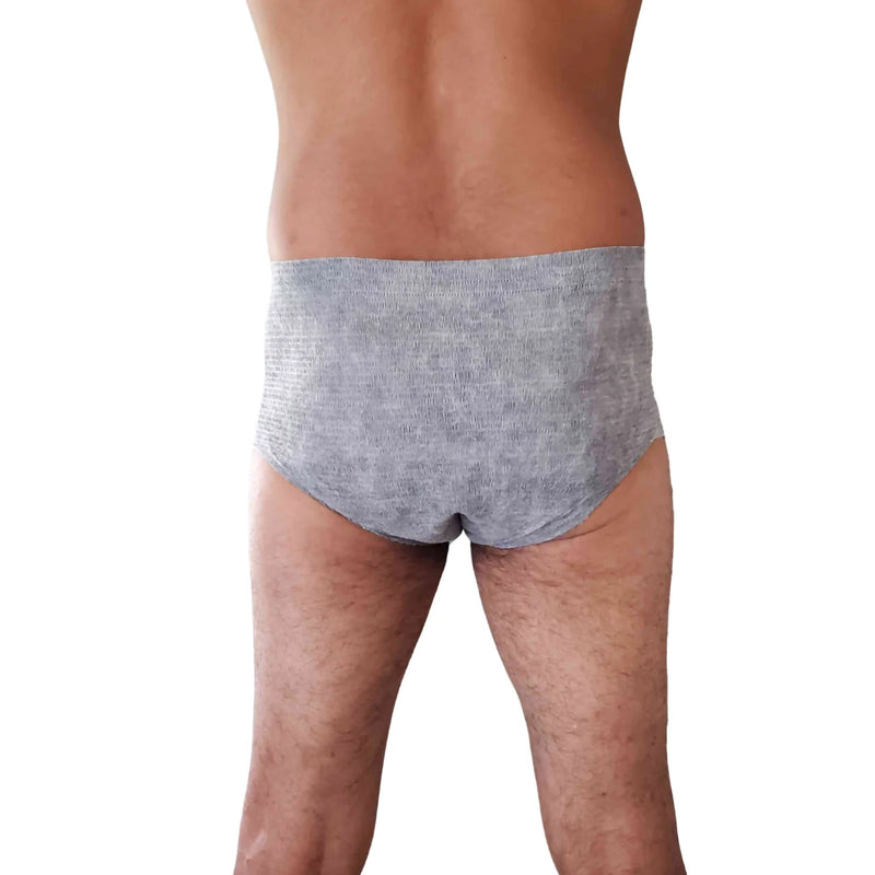 Nexwear Men'S Absorbent Underwear – X Large (Gray)