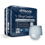 Attends Sleep comfort underwear package