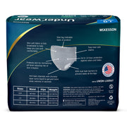 back of package with measurments