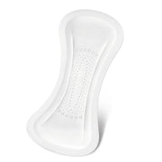 White silicone gel pad with textured surface on a white background
