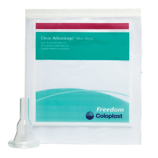Male External Catheter Freedom Clear® Self-Adhesive Strip Vinyl Medium
