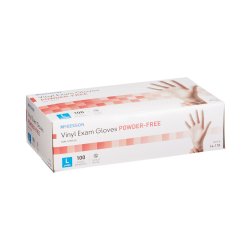 Ahhc Nonsterile Vinyl Standard Cuff Length Smooth Clear Not Rated