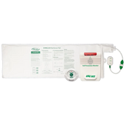 Full prevention monitor with a white background