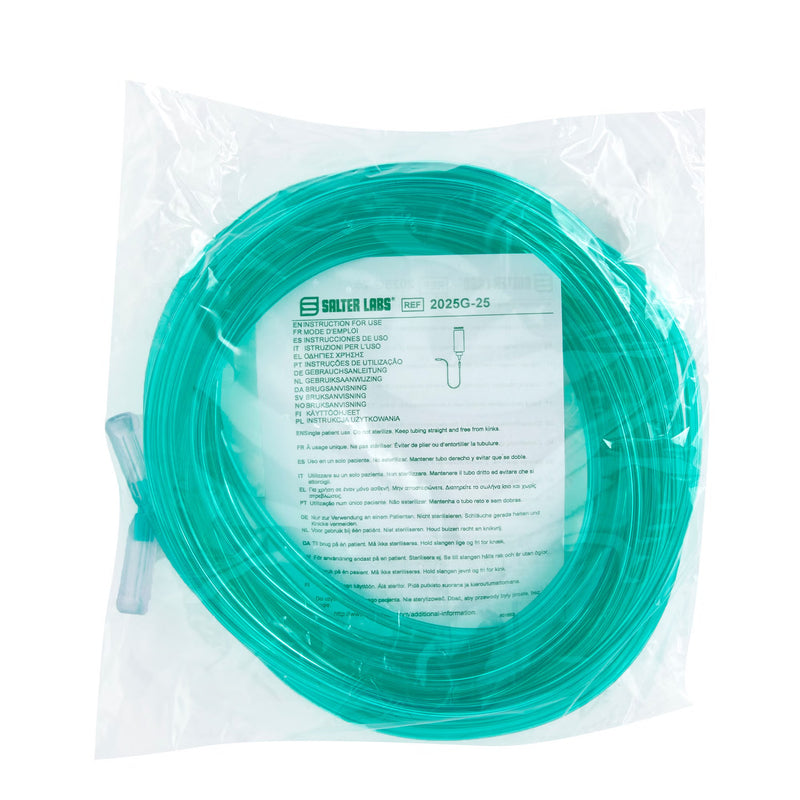 Salter Labs 25' Green Oxygen Tubing