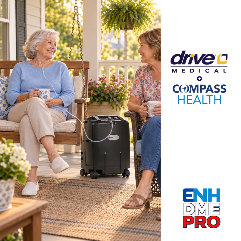 Drive DeVilbiss 555DS 5L Compact Oxygen Concentrator