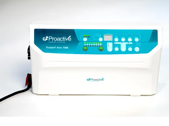 Proactive medical device on a white background