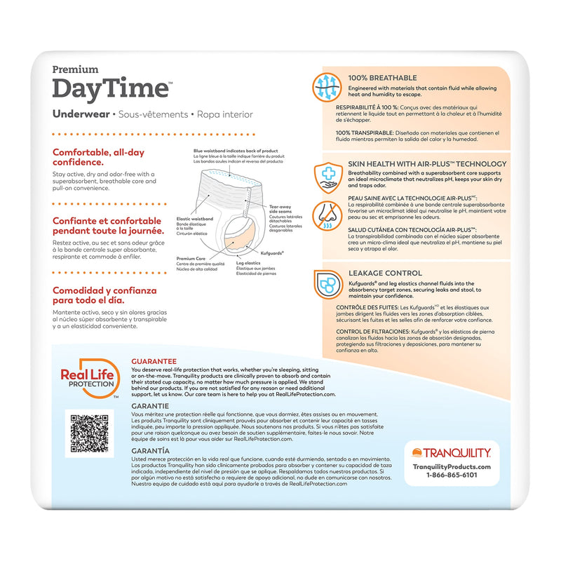 Absorbent Underwear Tranquility® Premium DayTime™ Pull On
