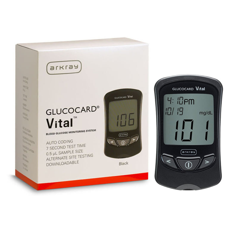 box of Blood Glucose Meter Glucocard® Vital™