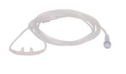 Clear plastic tube with a clip on a white background