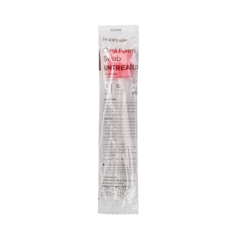 box of oral foam swab