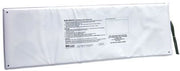 White cover with text and a pen on a white background