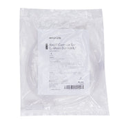 A packaged nasal cannula ear cushion set in a clear plastic bag with a white printed label. The label reads 'Mikelson Nasal Cannula Ear Cushion Set ADULT'.