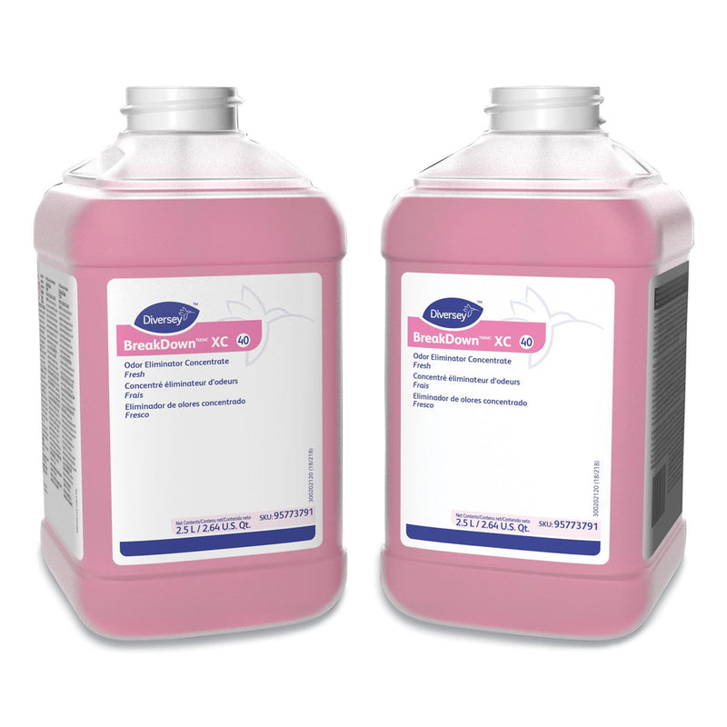 2 bottles of Deodorizer Diversey™ BreakDown