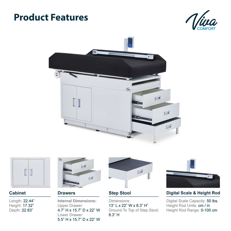 Grande Pediatric Treatment Scale Table
