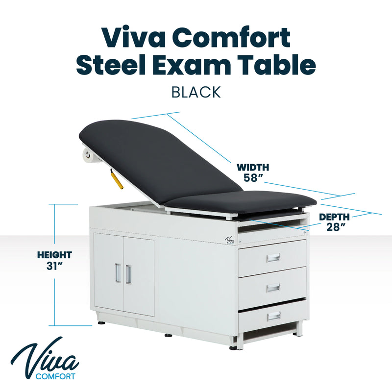 Viva Comfort Grande Steel Cabinet Exam Table