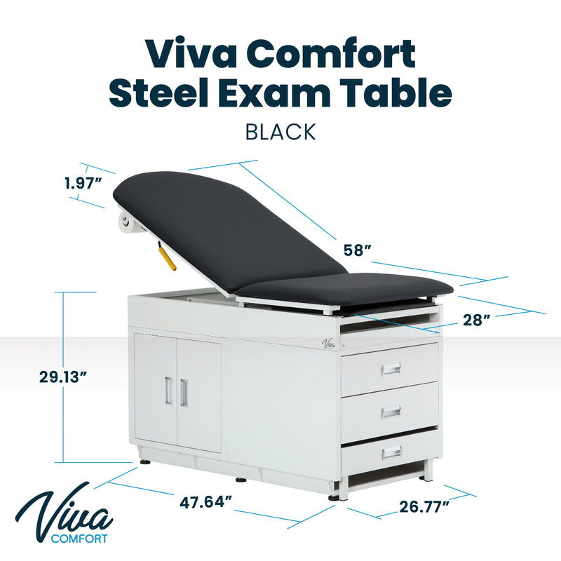 Viva Comfort Grande Steel Cabinet Exam Table