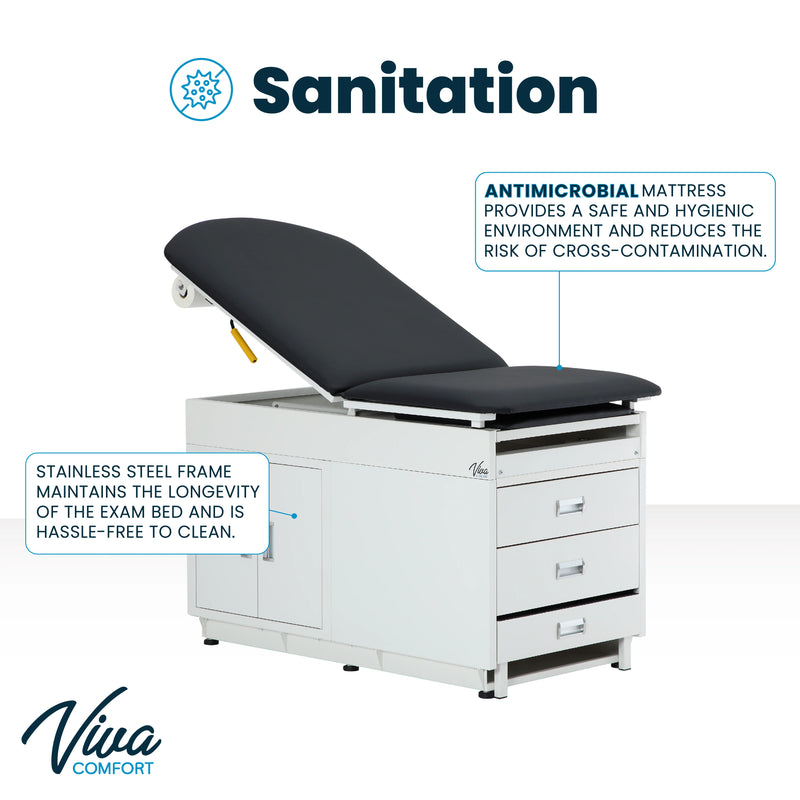 Viva Comfort Grande Steel Cabinet Exam Table