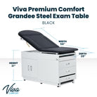 Viva Comfort Premium Comfort Grande Series Steel Exam Table