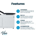 Viva Comfort Premium Comfort Grande Series Steel Exam Table