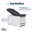 Viva Comfort Premium Comfort Grande Series Steel Exam Table