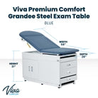 Viva Comfort Premium Comfort Grande Series Steel Exam Table