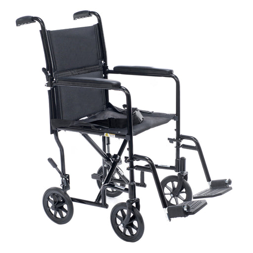Black Protekt Astra Aluminum Transport Chair