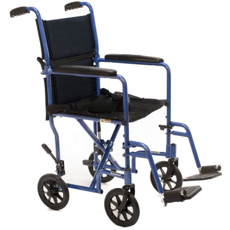 blue Protekt Astra Aluminum Transport Chair