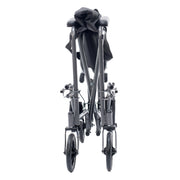 Astra Steel Transport Chair folded