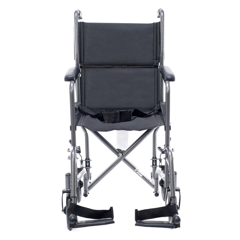 Astra Steel Transport Chair front view