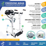 Freedom Patient Lift - Aqua