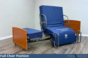 med mizer bed in full chair position