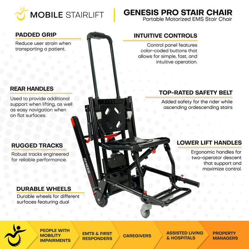 Genesis Flex Mobile Stairlift Chair