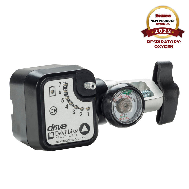 Drive DeVilbiss Healthcare medical device with an award badge on a white background