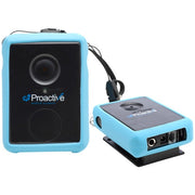 Two blue electronic devices with 'Proactive' branding on a white background