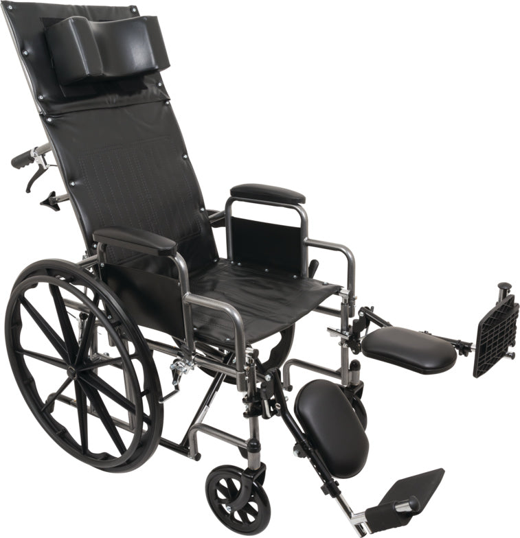 Probasics Reclining Wheelchair 400 Lb Capacity With Elevating Legrests