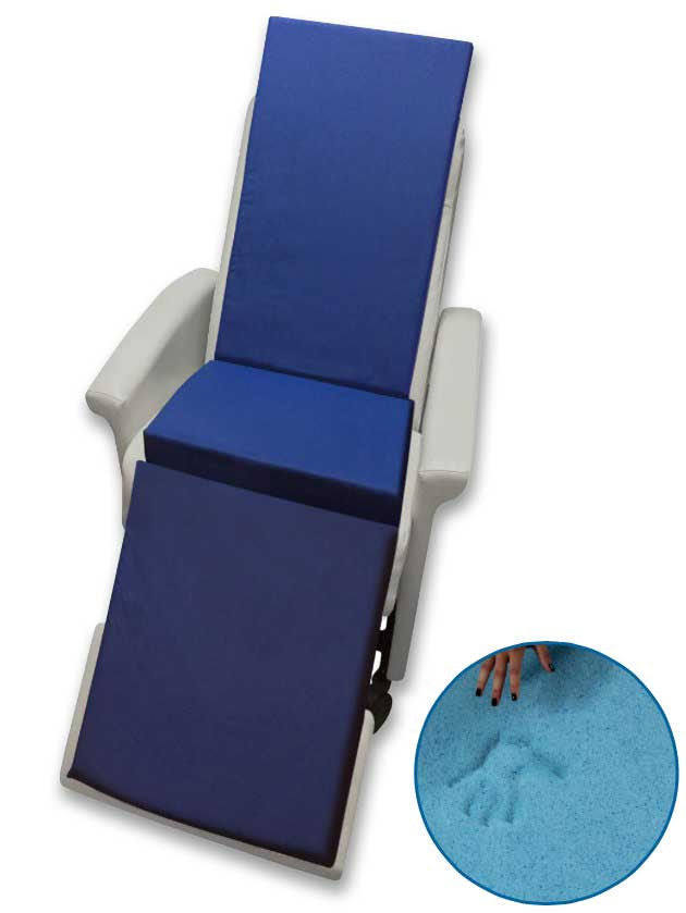 Foam chair overlay