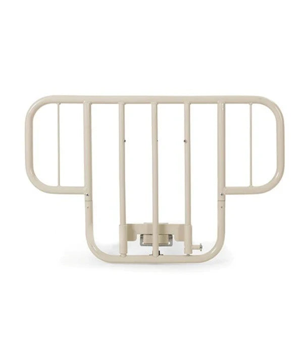 Beige metal gate on a white background
