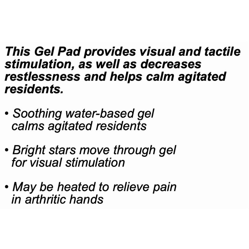 Skil-Care Star Gel Lap Pad 16 x 7 In